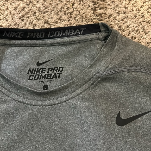 Men’s Large Nike Dri Fit Pro Combat Compression long sleeve - Picture 4 of 6
